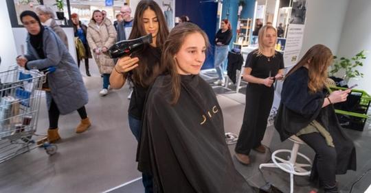 Live schoonheidssalon @IKEA Wilrijk